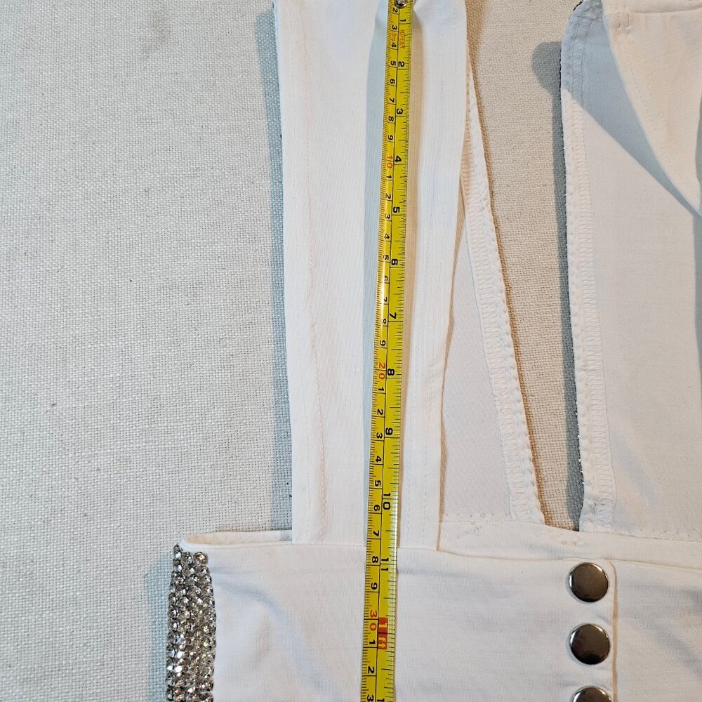 Geebin Flores Rhinestone Top - Size M - Picture 10 of 10